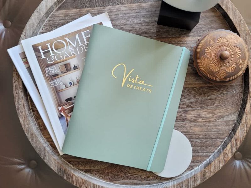Crescent View holiday let: Home & Garden magazine and Vista Retreats journal.