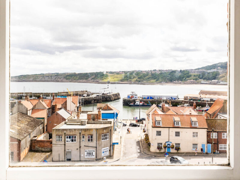Harbour view from Ocean Pearl holiday let, sleeps 12.